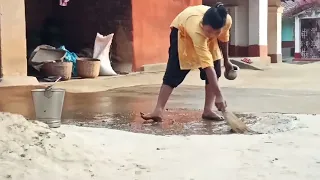 village life of india desi village girls morning routine work vlogs odisha village life