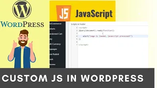 How To Add Custom Javascript In WordPress 2021 Add Javascript In Footer and Header Learn To Earn