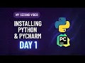 Python for Beginners - Day 1 Your First Program print Comments Setup Guide