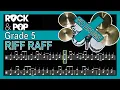 Riff Raff AC/DC - Drumless Track With Notation (Trinity Grade 5)