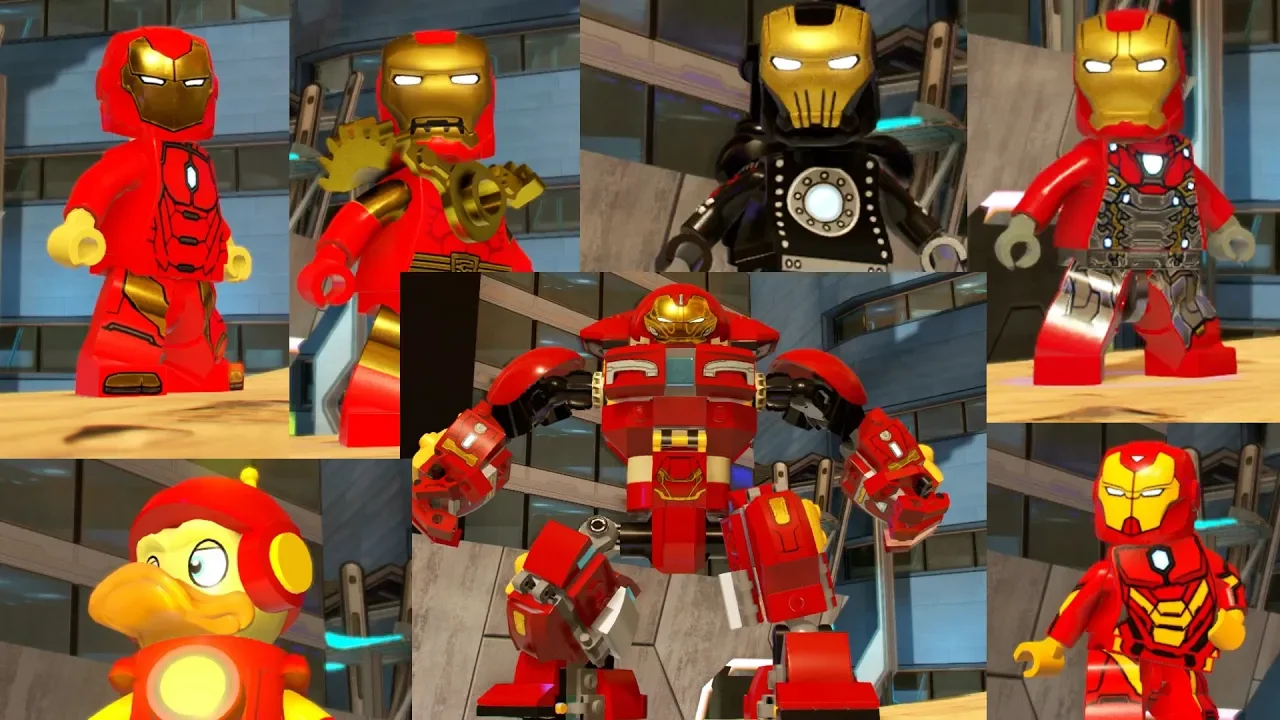 LEGO MARVEL Super Heroes 2 Starlord,Ironman,Spiderman On Board The Sword. 