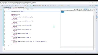 Java Tutorial 10 switch case statement in java