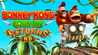 Donkey Kong Country Returns HD Switch Full Game 100 Walkthrough 