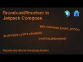 Easiest Way to Implement a BroadcastReceiver in Android Jetpack Compose - Android Studio Tutorial