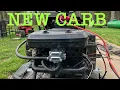 18 Horsepower Briggs and Stratton opposed twin carburetor replacement Model