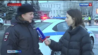 Обстановка на дорогах в Омске — включение «Вестей»