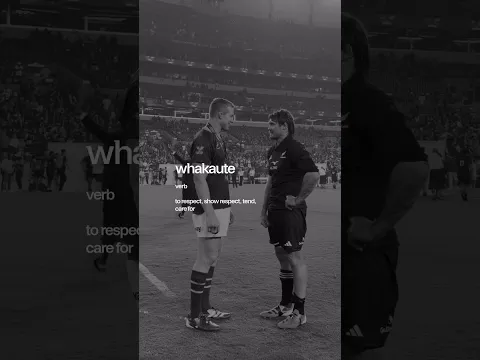 whakaute - to respect, show respect, tend, care for.