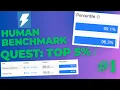 Getting top 5 in every Human Benchmark Test - Part 1