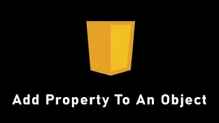 How to add property to an object in JavaScript