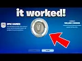 I tested a FREE V BUCKS GLITCH in Fortnite 2026 it worked