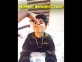 His face after seeing the drawing