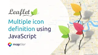 Leaflet Tutorial 4 Multiple icon definition using JavaScript