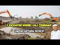 Download Lagu 9 EXCAVATOR SERBU KALI SELEBAR 50 METER❗HOROR ADA PULAU DITENGAH KALI ❗#kdm
