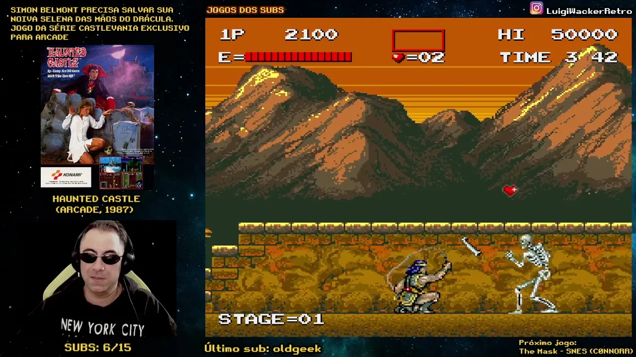 Haunted Castle (Arcade) - Fazendo Final (Jogos dos Subs)