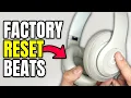 How to Factory Reset Beats Studio Pro Headphones - Full Guide