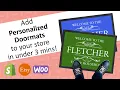 How To Add Personalized Door Mats To Your Shopify Or ETSY Store