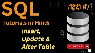 Insert Update Alter Command SQL Tutorials in Hindi
