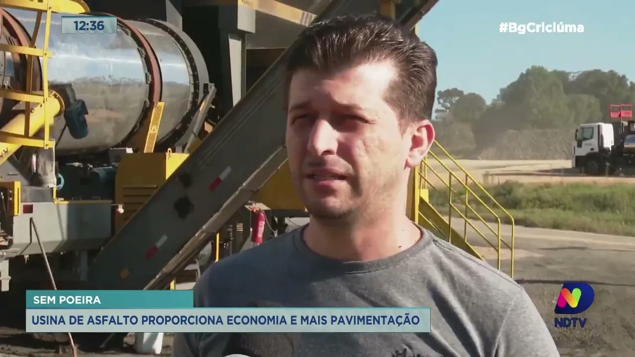Municípios do Sul apostam em usinas de asfalto para economia e mais praticidade nas pavimentações