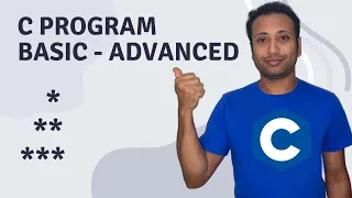 C Program English Tutorial 90 pattern printing type 4