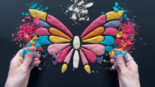 I Crushed 39 Cookie Pieces to Make This Butterfly
