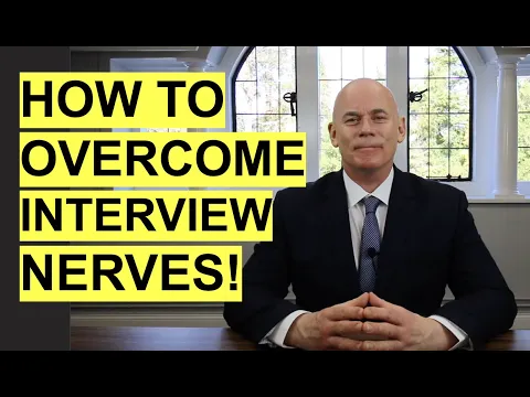 Download MP3 5 Tips to OVERCOME Interview NERVES! (How to NOT be NERVOUS in a Job Interview!)