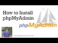Step by Step guide to install phpMyAdmin