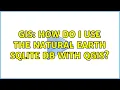 GIS How do I use the Natural Earth SQLite DB with QGIS 2 Solutions
