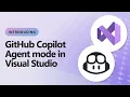 Introducing agent mode in Visual Studio