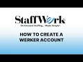 How to create a Werker Account