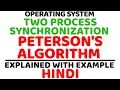 Peterson s Solution Peterson s Algorithm ll Operating System ll Two Process Synchronization