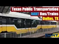 Texas Public Transport Overview of DART Buses and Trains in Dallas