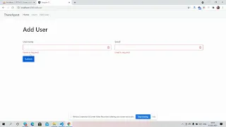 Angular 12 Crud Tutorial with Services - Add User Get Users