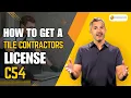 How to Get a C54 Tile Contractors License in California