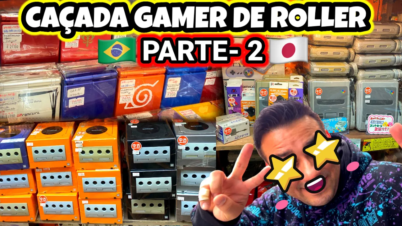 CAÇADA GAMER DE ROLLER NO JAPÃO.
