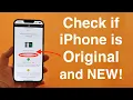 How To Check if ANY iPhone is Original and New