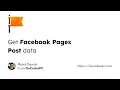 Facebook Pages API without code NoCodeAPI