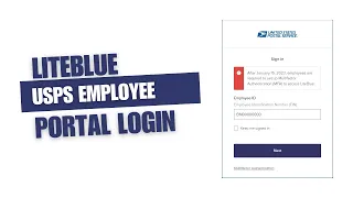 Step-by-Step Guide to Access LiteBlue USPS