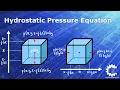 The Hydrostatic Pressure Equation with Derivation - Fluid Mechanics