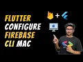 How to install setup configure Flutter Firebase CLI on MAC Install Firebase CLI for Mac