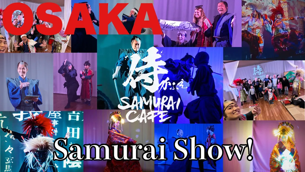 Book the Samurai Cafe Interactive Show in Osaka!
