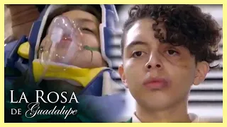 la rosa de guadalupe daniel ataca a azucena por no querer ser su novia los golpes 