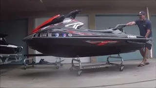 PWC Move From Trailer to Cart