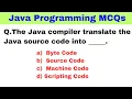 Java Programming MCQ Questions and Answers Part 2 Java Programming Interview Questions