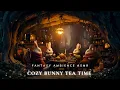 Download Lagu Cozy Bunny Tea Time 🍵 | Fantasy Forest Ambience for Relaxation \u0026 Sleep