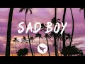 Download Lagu R3HAB \u0026 Jonas Blue - Sad Boy (Lyrics) feat. Ava Max \u0026 Kylie Cantrall