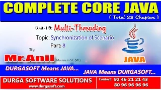 Core Java-Multi-Threading-Synchronization Scenario-Part 8