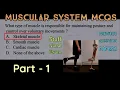Anatomy and physiology mcq Muscular system MCQS