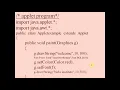 Java Applet Part 1