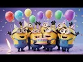 Happy Birt ay Minions Style Funny Cute Birt ay Greeting