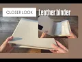Chat history Ospelelf Leather Binder with 58 Plastic Sleeves 3 Ring Presentation Binder for 8 5x11